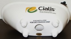 Pharmaceutical Drug Rep Promo Item Cialis Porcelain Bathtub ED Medication