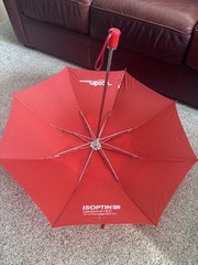 Vicodin Isoptin Drug Rep Narcotic Red Umbrella Rx Pharma Swag 80s VERY RARE