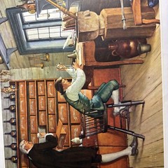 A HISTORY OF PHARMACY IN PICTURES 1954 PRINT# 21 Great Gift For Doctor 22″×18″