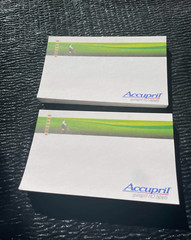 Accupril quinapril tablets Post-It Notes Pfizer Pharmaceutical Drug Advertising