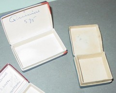 3 Vintage Cardboard Paper PHARMACY Prescription Drug Hinged Pill Box Mix Lot USA