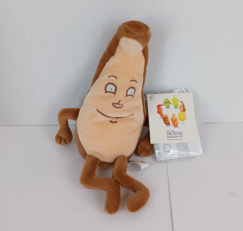 LIVER ACTOS PLUSH MEDICAL BEANYSCIENCE & MEDICAL COLLECTIBLE/ TAGS