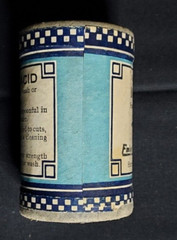 New Old Stock Medicine Container Boric Emlet Winebrenner Co Harrisburg PA