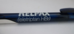 REPLAX Promotional Pen Plastic Medium Weight w/Rubberized Grip