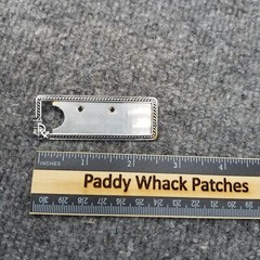 Vintage RX Rex McKay Service McKesson & Robbins Inc Pharmacist Name Tag Pin L6.