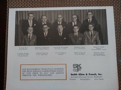 Vtg 1960’s Smith Kline & French Inc Promotional Flyer 3 Carload Promotion