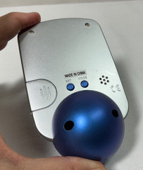 Actos Pharmaceutical Drug Rep Clock Balances On Ball, Works