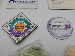 Vintage Pharmaceutical Promos Januvia Prevacid Zantac Delsym Unasyn Pharma Swag