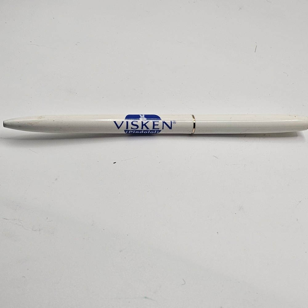 Visken Pindolol Ball Point Pen Vintage Pharmaceutical Promotional Drug Rep