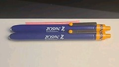 2 Zosyn IV 3.375g Flashlight Pharmaceutical Drug Rep Promotional Gift Tested