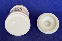 Darvon Compound-65 Glass Apothecary Jar with Lid, 5 1/2″ Tall, Decorative