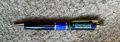 Drug Rep Benicar HCT Collectible Heavy Metal Gel Pen w/ BLUE Marble Design RARE