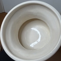 VINTAGE RX Pharmacy DISPLAY Large Mortar and Pestle White