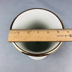 OWENS ILLINOIS Pharmacy Mortar Pestle VTG Porcelain BIG APOTHECARY STORE DISPLAY