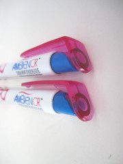 Lot of 2 AMBIEN Medical Drug Rep Pharmaceutical Pens Working Pink Gel Grip
