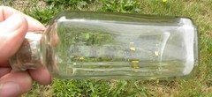 Antique Tarrant Co., New York Chemists Bottle Clear Glass 5 3/8″