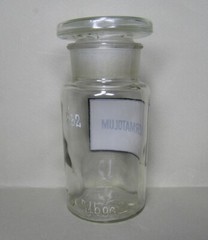 Vintage Medical Science Glass Bottle,Germany,DERMATOLUM