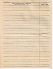 VINTAGE 1939 IRS FORM! INVENTORY OF OPIUM, COCA LEAVES, MARIHUANA, ETC/COMPLETED
