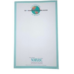 Pharmaceutical drug rep MEMO NOTE PAD paper vintage cortlandt norvasc
