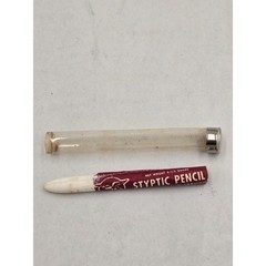 Syptic Pencil Pharmaceutical With Case For Knicks Shaving Collect Rare Vintage