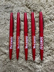 Tylenol Geltabs Drug Rep Pharmaceutical Promo Advertising BIC Clic Pens Lot Of 5
