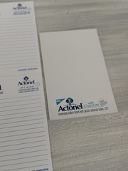 Actonel Sodium Tablets Pharmaceutical Drug Rep Notepad Sticky Notes Drug Rep