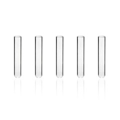 50pcs of Vol.16ml Borosilicate Glass Test Tubes, 16x150mm with Round Bottom, …