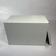 Vintage Drugpak Pharmacy Prescription Filing Box Metal Apothecary Doctor Office