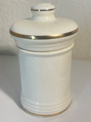 Vintage Apothecary Jar w/lid SERPASIL (Reserpine Ciba) Jeanne Robinette