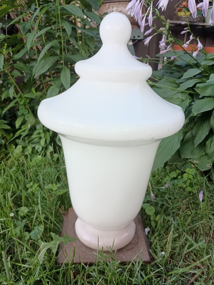 Vintage Pharmacy Counter Display 1950s-1970s Plastic Large 22″ Tall Metal Base