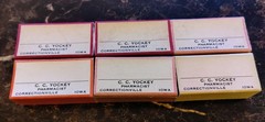 Vntg 1930s Prescription Pill Box C.C. Yockey Correctionsville Iowa Pharmacy Lot