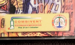 Vintage Pharmaceutical Drug Rep Promo CD Stompin in The Savoy Combivent Inhaler