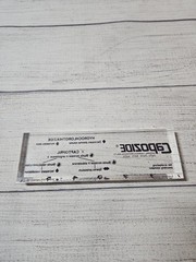 Vintage CAPOZIDE Pharmaceutical Promotional Ruler – Acrylic – 1990s – RARE!