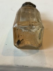 Vintage Silverfin Nasal Drops Bottle 1/2 Ounce Burrough Bros Baltimore USA