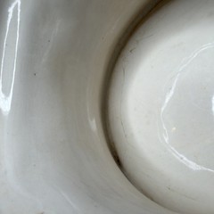 VINTAGE RX Pharmacy DISPLAY Large Mortar and Pestle White
