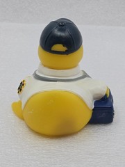 Pharmaceutical Healthcare Promotional Novelty Vinyl Yellow Ducks Lot Of 4 RARE