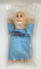 RARE Vintage AMBIEN Sleepy Girl Plush Beanbag Doll – Pharmaceutical Promo! NEW!