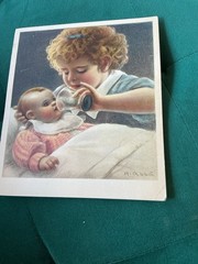 Rare 1937 Set of 3 Vintage Italian Pharmaceutical Advertising Postcards