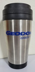 Geodon Travel Tumbler Cup Stainless Steel Insulated w/ Lid Pharmaceutical Promo