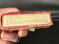 Vintage Gold Medal Hinkle Pills Laxative Medicine with Box-S. Pfeiffer Mfg. Co.