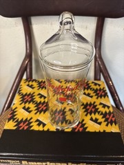 VTG Sudafed SA Glass Apothecary Jar Rare Drug Rep Promo Prop Pharmacist Display