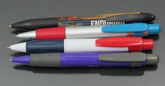 Lot 4 Chunky PENS Drug Rep Pharmaceutical Promo Augmentin Bextra Exforge Zithro+