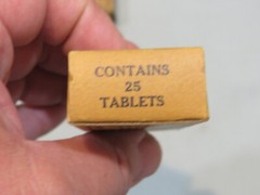 Vintage NOS Foley’s Cold & Grippe Tablets, Qty 3, Original Boxes w/Contents