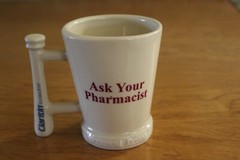 Pharmaceutical Drug Claritin America’s Most Trusted USA Made Coffee Mug Cup
