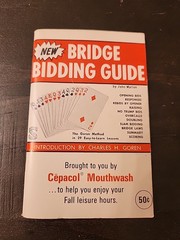 Vintage Cepacol Promo Bridge Bidding Guide 1967