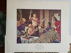 Vintage 1951 Set of 6 Parke Davis A History Of Pharmacy In Pictures Lithographs