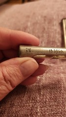 WW2 Nurse Sand Timers. Cana Vintage Peroxide Styptic Pencil & Tweezers.