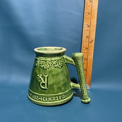 Vtg Coricidin RX Pharmacy Adv Mortar & Pestle Mug Schering McCoy Pottery