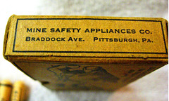 VINTAGE Tincture Merthiolate, Iodine & Inhalent Swabs Mini First Aid Mine Safety