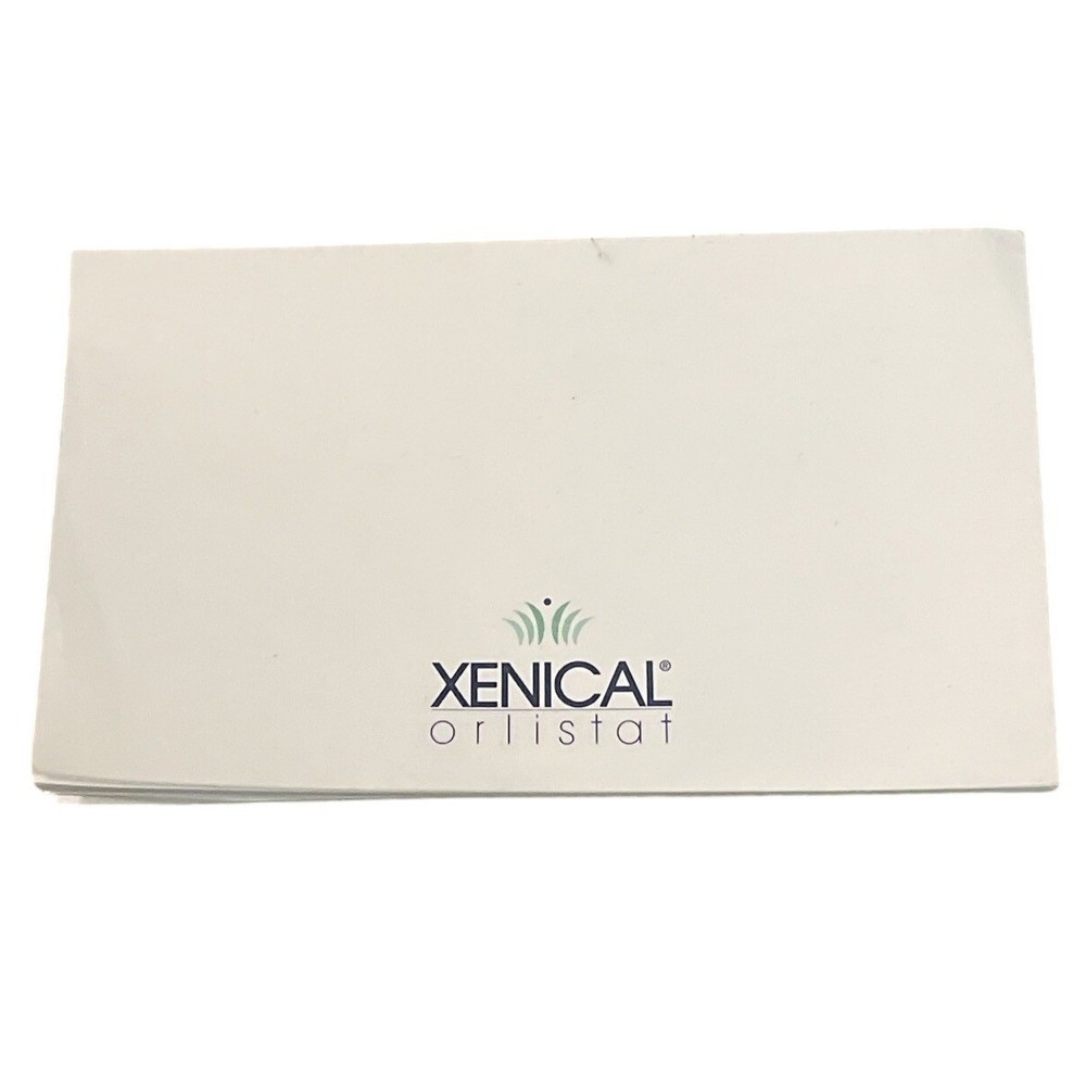 Xenical Pharmaceutical Drug Rep Sticky Note pad Promo Ad Weight Loss Dietary